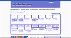 Desktop Screenshot of animated-teeth.com